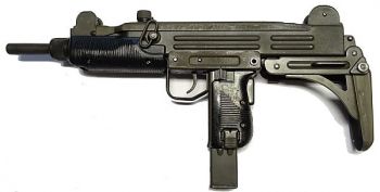 Pistolet maszynowy UZI, kal. 9x19 mm.